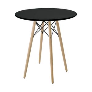 Mesa Eiffel Mor 60cm Preta