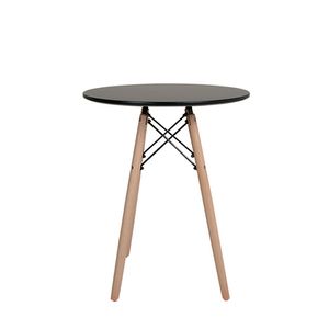 Mesa Eiffel Mor 60cm Preta