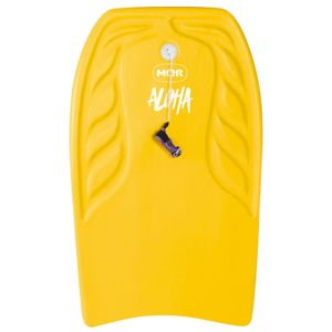 Prancha Bodyboard Aloha 57cm x 35cm - amarelo MOR