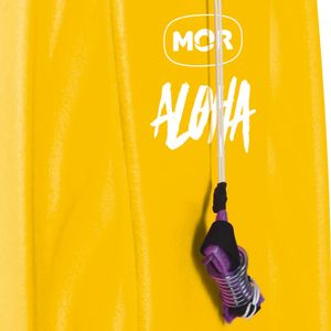 Prancha Bodyboard Aloha 57cm x 35cm - amarelo MOR