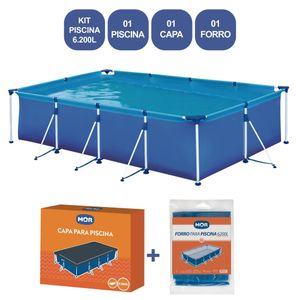 Kit Piscina Premium 6.200 L MOR