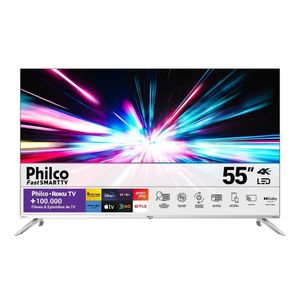 Smart TV Philco 55" Roku TV Dolby Audio PTV55G7PR2CSB