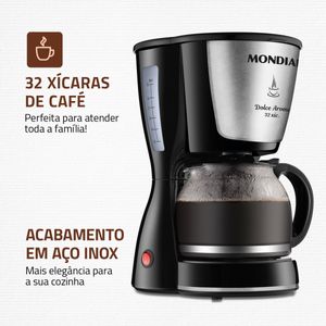 Cafeteira Elétrica Mondial Dolce Arome 32 C-32-32X