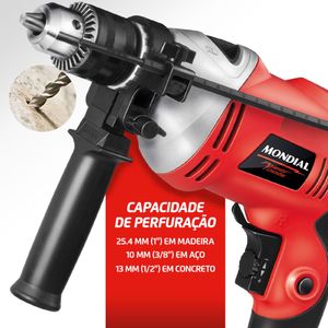 Furadeira de Impacto Mondial Power Tools FFI-05