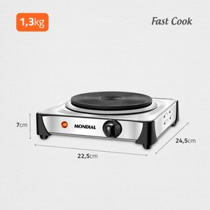 Fogão Elétrico Mondial Fast Cook FE-04