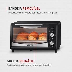 Forno Elétrico Mondial  Pratic Cook 6L FR-09