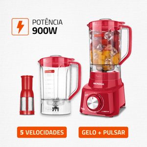 Liquidificador Mondial Turbo 900W L-900 FR-2C