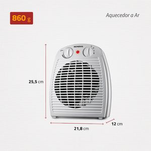 Aquecedor de Ar Mondial A-08