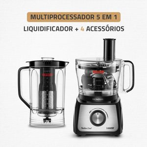 Multiprocessador Turbo Chef 5 em 1 Mondial - MPN-01-B