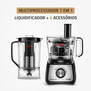 Multiprocessador Turbo Chef 7 em 1 Mondial - MPN-01-BE