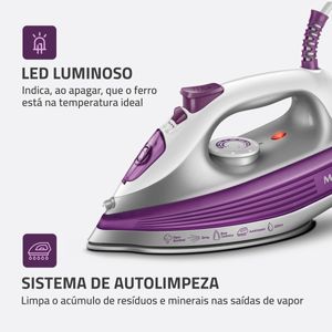 Ferro a Vapor Mondial - FVN-01-P