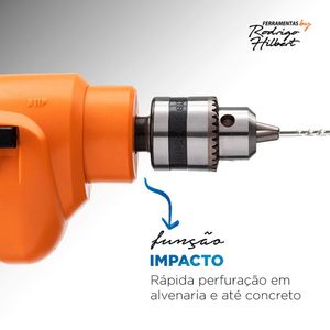 Furadeira Com Impacto Mondial - FI-RH-02