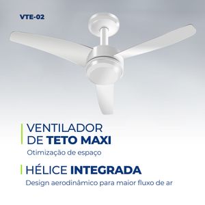 Ventilador de Teto Mondial Maxi Air Control VTE-02