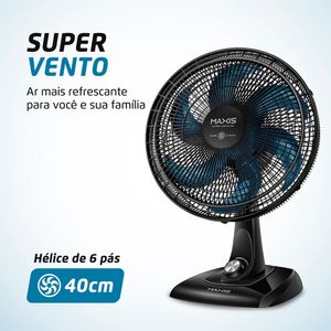 Ventilador de Mesa Maxis 6 pás 40cm V-40-MX-B