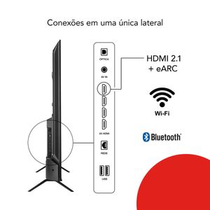 Smart TV AIWA 65” GOOGLE TV 4K Comando de voz Dolby Vision&Atmos AWS-TV-65-BL-01-G