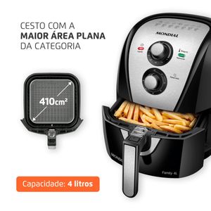 Fritadeira Air Fryer 4 Litros AFN-40-BI Mondial