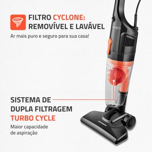 Aspirador de Pó Mondial Turbo Cycle AP-35