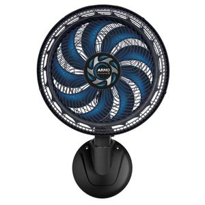 Ventilador de Parede Arno VE9P X-treme 40CM 9 Pás Preto 127V