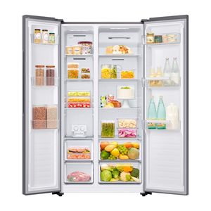 Geladeira Samsung Side By Side 490 Litros All Around Cooling - RS52 - Inox Look