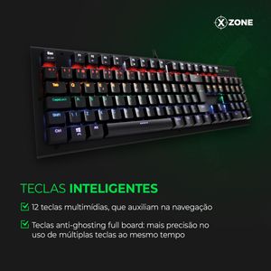 Teclado Gamer Mecânico Xzone GTM-01