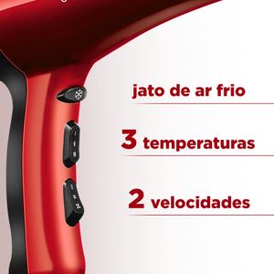 Secador de Cabelos Mondial Infinity 2500 SC-12