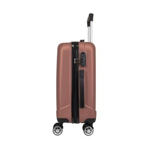 Mala De Bordo Abs 4 Rodas Adventure Fortt Rose Gold - Mab01-re