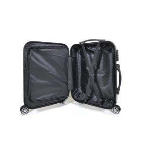 Kit Mala De Viagem Abs 3 Peças Adventure Fortt Preta - Kmv01-pt