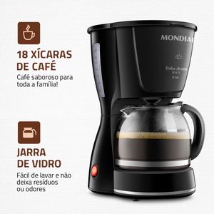 Cafeteira Elétrica Dolce Arome Mondial C-30-18X-FB