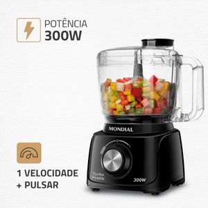 Mini Processador Turbo Pratic Mondial MP-16-B