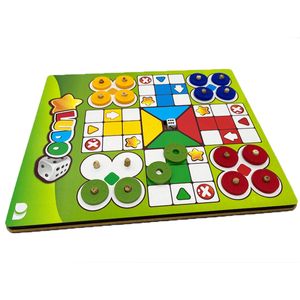 Jogo De Tabuleiro Infantil Ludo - 229.1