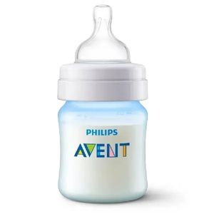 Mamadeira Clássica Philips Avent 125ml Azul + Bico Nº 2 - SCD809/26