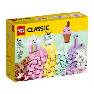 Lego Classic Diversão Pastel Criativa 333 Peças - 11028