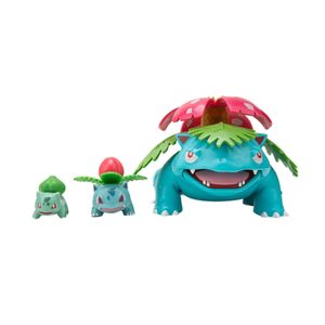 Pokémon Pack De Evolução - Bulbasaur  Ivysaur E Venusaur