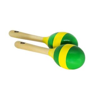 Conjunto de maracas em madeira - Kidzzo