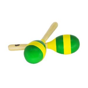 Conjunto de maracas em madeira - Kidzzo