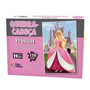 Quebra-Cabeça Princess 150 Peças - Pais e Filhos