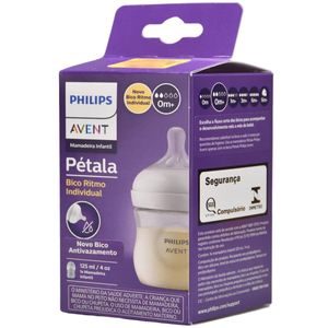 Mamadeira Pétala Philips Avent 125ml Bico Nº 2  - SCY900/01