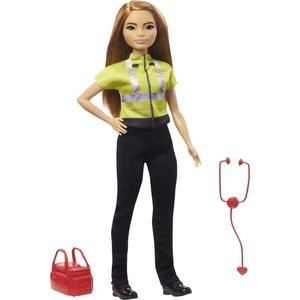 Boneca Barbie Profissões Paramédica  - Mattel Gyt28