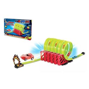 Pista De Carrinho Super Looping 27 Peças  - Braskit