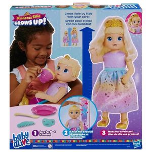 Boneca Baby Alive Princesa Ellie Com 75 Sons E Frases - F5236