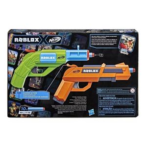 Nerf Kit 2 Lança Dardos Roblox Jailbreak Armory F2483 Hasbro