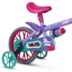 Bicicleta Infantil Aro 12 Cecizinha Com Rodinhas - Nathor 2023