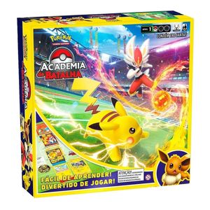 Jogo De Cartas Pokémon Box Academia De Batalha - Copag 41026