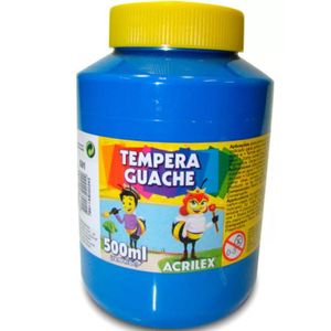 Tinta guache Azul Turquesa 500 ml  Acrilex