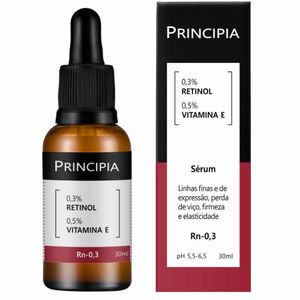 Principia Sérum Skincare Retinol 0,3% + Vitamina E Rn-0,3 Com 30ml