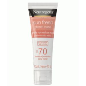 Neutrogena Sun Fresh Dry FPS 70  Protetor Solar Facial Sem Cor 40g