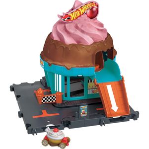 Hot Wheels City Pista Sorveteria Na Cidade - Mattel HTN77