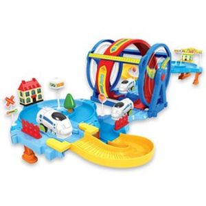 Trenzinho Looping Cenário Temático Playset Braskit