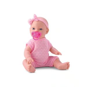 Boneca Baby Doll Faz Xixi de Verdade Com Acessórios Bambola - 673