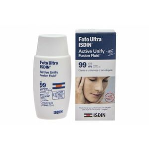 Isdin Fusion Fluid Active Unify Sem Cor FPS99 50ml